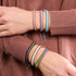 Silber x Spectrum | Freundschafts-DOT-Armband